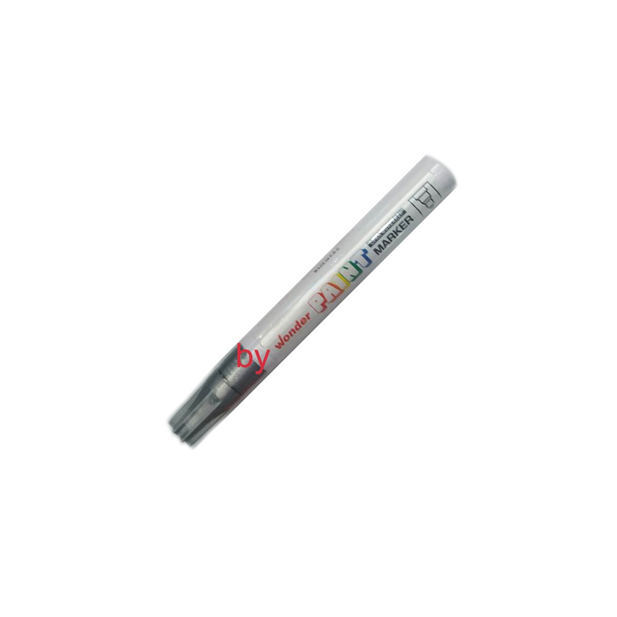 WONDER Gümüş PAİNT MARKER YAZI ve RÖTÜŞ KALEMİ PM-720 AHŞAP-METAL-SERAMİK-CAM-TAŞ-PLASTİK İŞARET KALEMİ