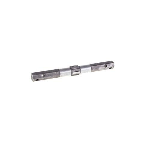 23 mm AKS MİLİ 25.5 cm ÇAPA MAKİNASI AKİS Çift Delik WM500-WM900-SM250 DİFERANSİYEL BIÇAK AKS MİLİ TEKER AKS MİLİ