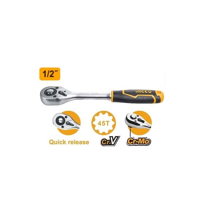 İNGCO 1/2 LOKMA CIRCIR KOLU HRTH0812 CIR CIR 45 DİŞ Endüstriyel