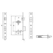 YUMA 35 mm YM-603 SİLİNDİRLİ GÖMME KİLİT RULMANLI 