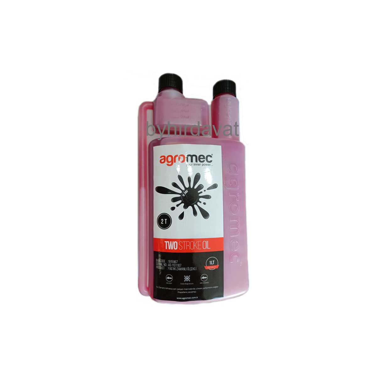 AGROMEC 1 lt 2 ZAMANLI MOTOR YAĞI BENZİN KARIŞIM Ölçekli İKİ ZAMANLI BENZİN YAĞI