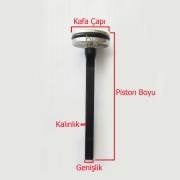 37 mm PİSTON NAİL 9240 Düz HAVALI ZIMBA TABANCA PİSTONU 92/40 NAİL-DAHOO