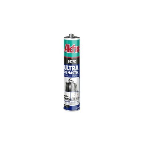 AKFİX 647FC Antrasit Gri PU MASTİK 280 ml OTOMOTİV-YAPI-İNŞAAT-SANAYİ-OLUK ve GENEL AMAÇLI PALİÜRETAN DAYSON Tipi