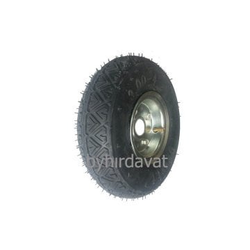 4.10-4/3.50-4 Göbek 30 mm HAVALI TEKER METAL JANTLI 3.00-4-260*85