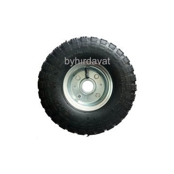 4.10-4/3.50-4 Göbek 30 mm HAVALI TEKER METAL JANTLI 3.00-4-260*85