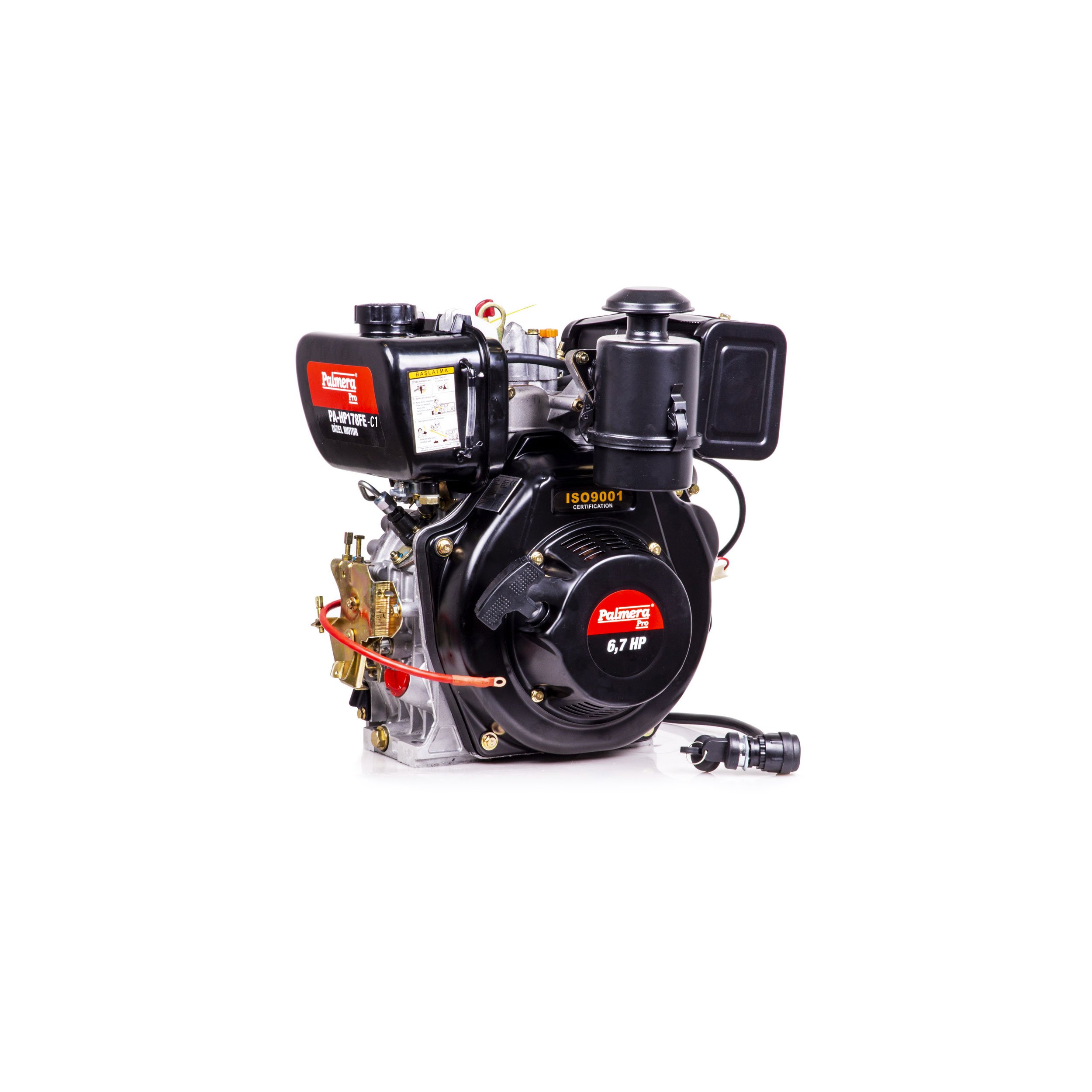 PALMERA PA-HP178FE-C1 DİZEL MOTOR 6.7HP Konik TİP Ø23 mm ÇAPA MAKİNASI-SU MOTORU