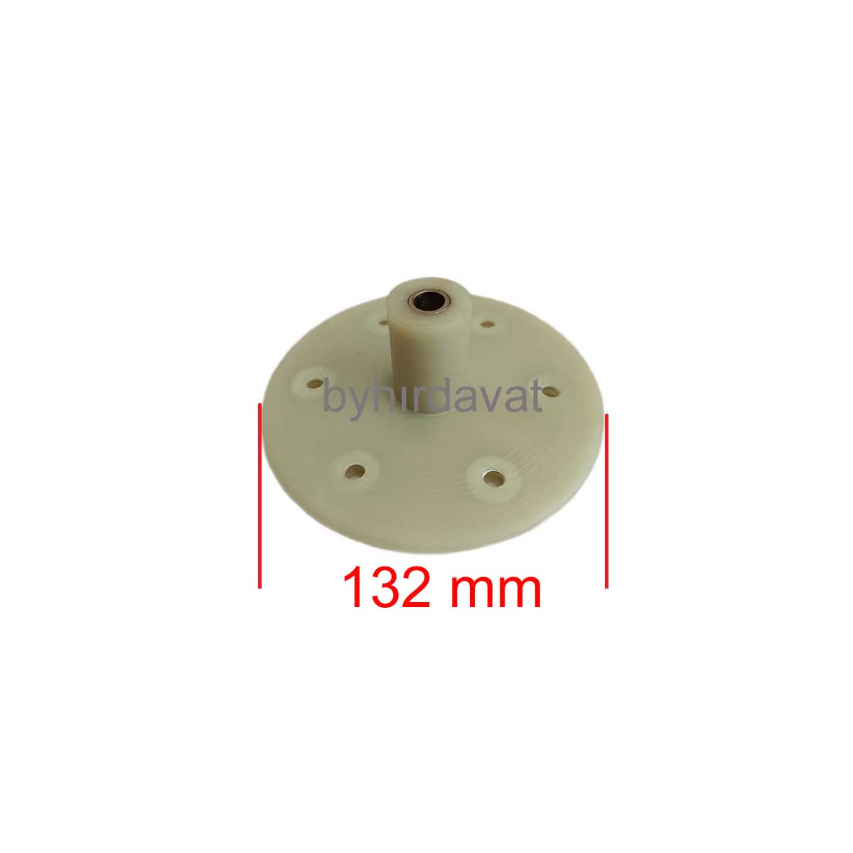 132 mm GÖBEK Eva Eski tip YAYIK MAKİNASI GÖBEĞİ KARIŞTIRICI FLANŞ ŞAHBAZ
