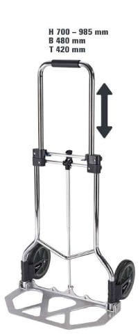 EİNHELL BT-HT 100 TAŞIMA ARABASI KATLANABİLİR KOLİ ve PAZAR EL ARABASI