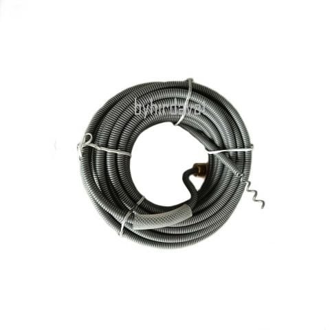12 mm 5 mt KANAL LAVABO GİDER BORU AÇMA SPİRALİ KILAVUZ 13 mm 5 mt Elle Çevirme Yeri Kesilerek MATKAPLADA KULLANILIR