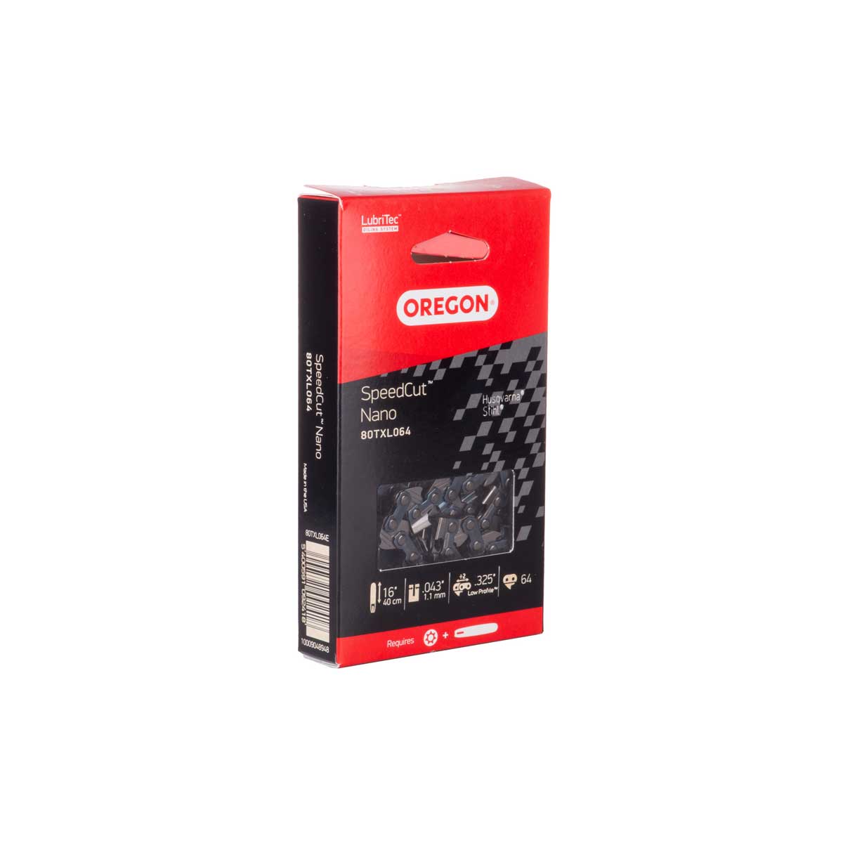 OREGON 325-32 diş 1.1 mm Nano MOTORLU TESTERE ZİNCİRİ HUSQVARNA 236-240-STIHL MS170-MS180-MS210-MS230-MS250