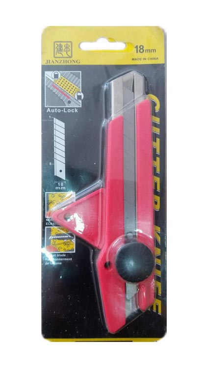 MAKET BIÇAĞI PLASTİK 18 mm BIÇAK