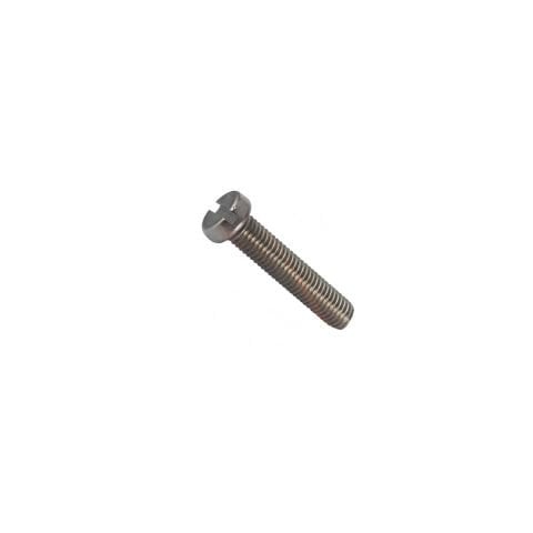 M6*16 mm SB VİDA DÜZ TORNAVİDA BAŞLI Metrik DEMİR VİDA