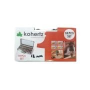 12 mm KOHERTZ AHŞAP FREZE BIÇAĞI SETİ 18 PARÇA AHŞAP FREZE UCU