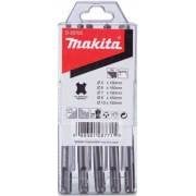 MAKİTA D-20703 SDS PLUS MATKAP UCU BETON-TAŞ DELME HİLTİ UÇ SETİ 5 Parça