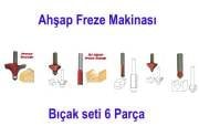 6 PARÇA 12 mm AHŞAP FREZE BIÇAĞI SETİ BALIK SIRTI-PAH-MOTİF-KANAL-TEMİZLEME-KOMPOZİT AHŞAP FREZE UCU