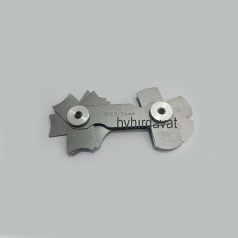 15*5*25 mm RADIUS MASTARI Köşe Eğim Ölçer