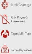 100 kğ KAPASİTELİ İBRELİ ASKI TERAZİ ZY-006