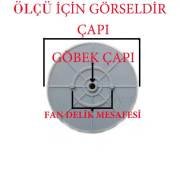 225 mm 17 mm BIÇAK FANI GALAXY MARİNA 42E-47E ÇİM BİÇME MAKİNASI PERVANE
