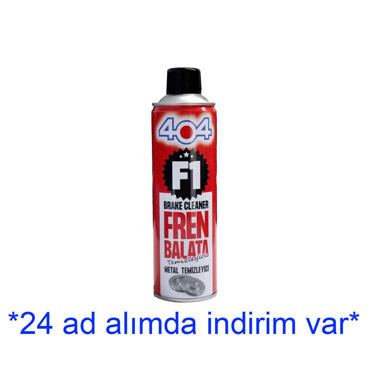 404 500 ml FREN BALATA SPREYİ F1 MOTOR-GRES-YAĞ-KİR SÖKÜCÜ-PARÇA TEMİZLEME TEMİZLEME SPREYİ