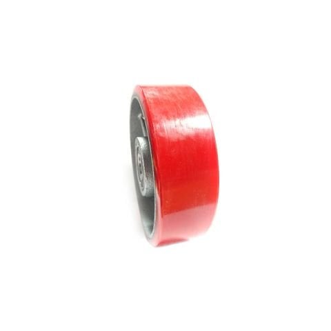 160*50 TRANSPALET TEKERİ POLİÜRETAN TEKERLEK Kırmızı YP-TR 160-50