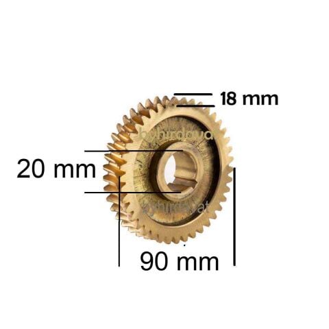 90 mm SARI DİŞLİ 20 mm EİNHELL 3360-3336 Bluelight ÇAPA MAKİNASI ŞANZIMAN DİŞLİSİ ŞANZUMAN