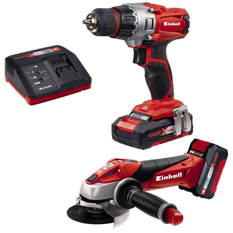 EİNHELL TE-TK 18 Li Kit AKÜLÜ AVUÇ TAŞLAMA ve VİDALAMA Set