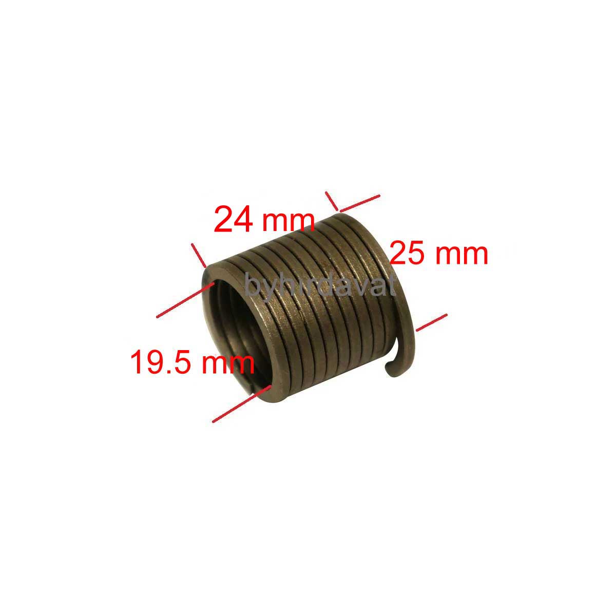 1840 KOLLEKTÖR DİŞLİ YAYI 2040 ELEKTRİKLİ TESTERE EİNHELL-KL4998-PALMERA-YAT YT4302 SENİX CSE20-CSE22-CSE24 KAVRAMA YAYI 87 mm KOLLEKTÖR DİŞLİ