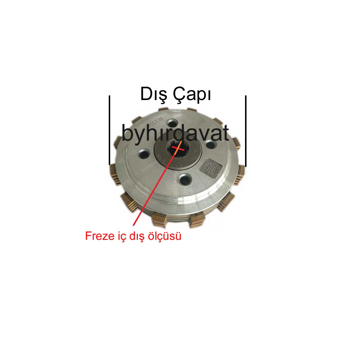 14-17 mm BASKI BALATA KOMPLE 110 mm ÇAPA MAKİNASI