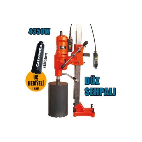 CATPOWER CAT9350 AÇILI SEHPALI KAROT MAKİNASI 4350W BETON TAŞ DUVAR DELME