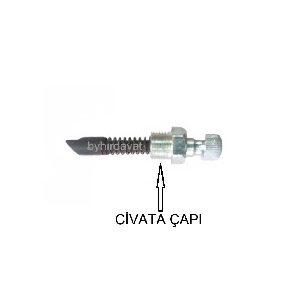 3 lük 4 lük TEZGAH PAFTA KAFA KİLİTLEME PİMİ 16 mm SABİTLEYİCİ SABİTLEME