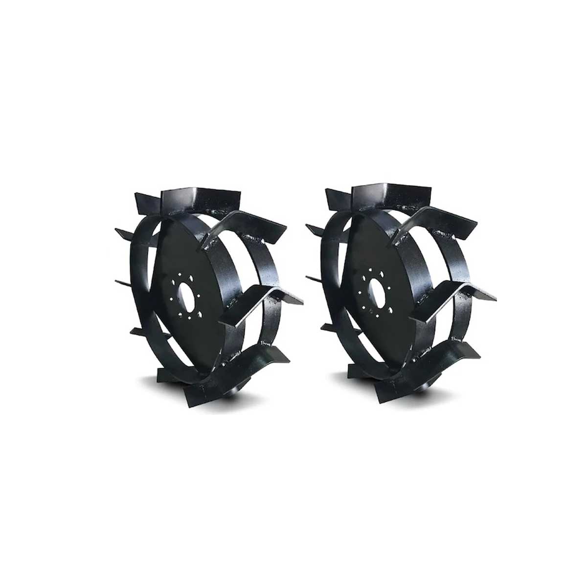 METAL TEKER ÇAPA MAKİNASI METAL TEKERLEK 2 li Takım DEMİR TEKER Pulluk Kullanmak için