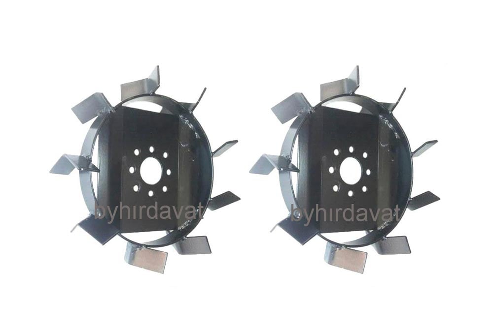 40 cm METAL TEKERLEK 2 ad ÇAPA MAKİNASI DEMİR TEKER TAKIMI
