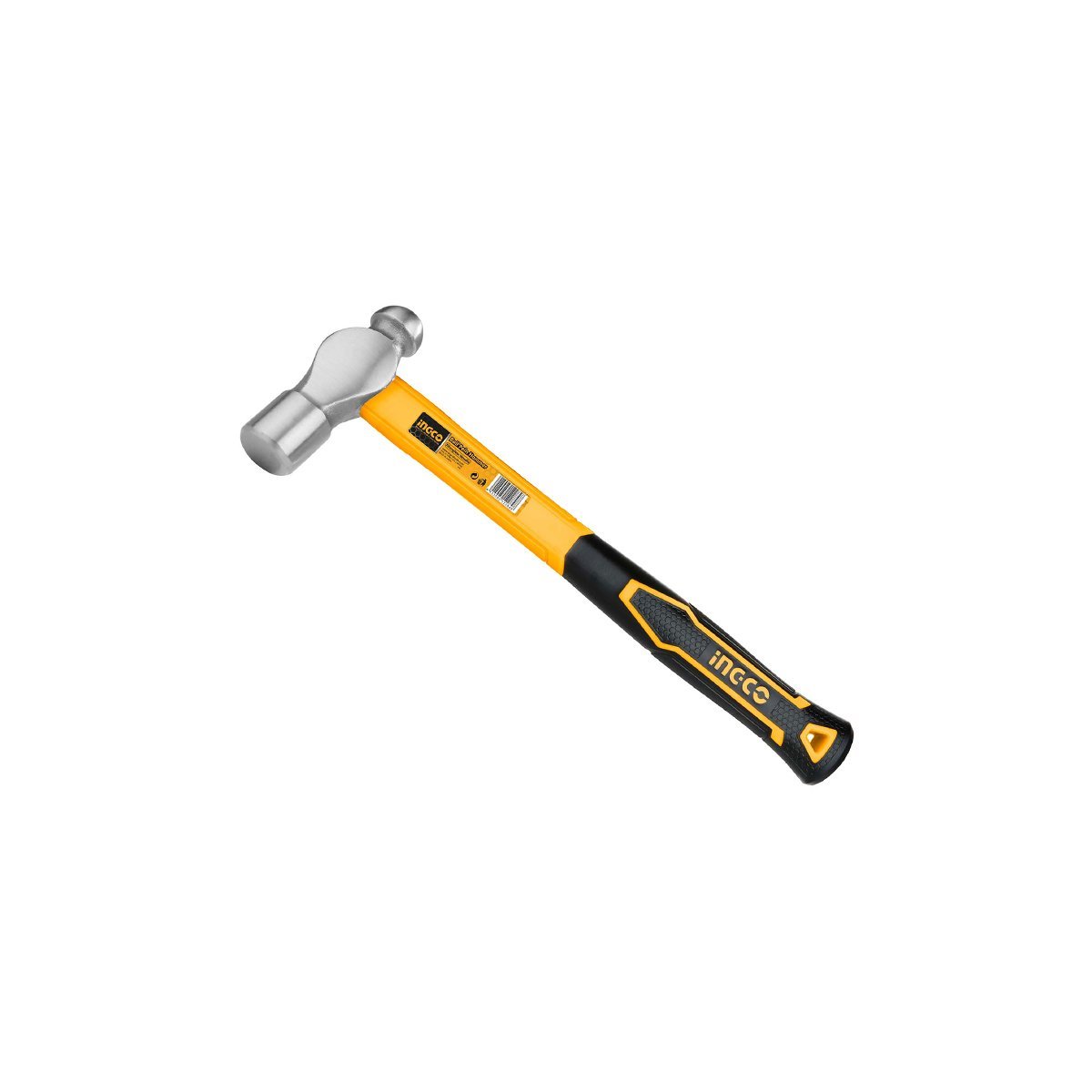 İNGCO 450 ğr FİBERGLASS SAPLI ÇEKİÇ BİLYALI ING-HBPHS8016
