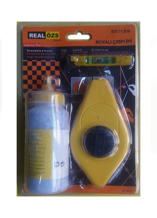 BOYALI ÇİRPİ ÇİZİM İPİ TERAZİLİ 0ZS-9128 ÇİLPİ