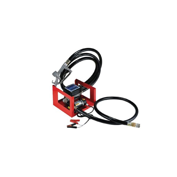 MİTACAN 12 Volt SAYAÇLI YAKIT TRANSFER POMPASI DİZEL MAZOT AKTARMA POMPASI 175 Watt