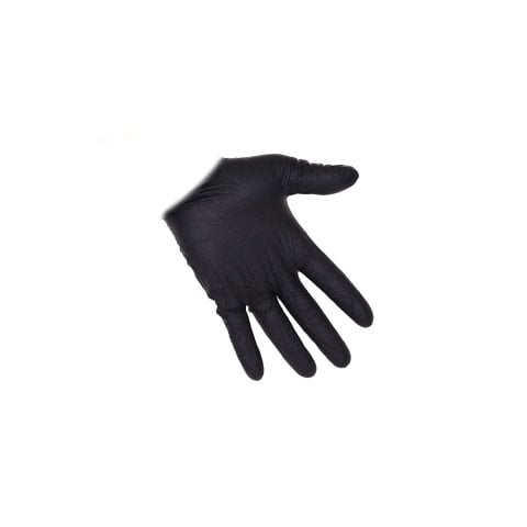 NT İ-GLOVE XL 6 mil NİTRİL ELDİVEN SİYAH 1 ad GELİŞTİRİLMİŞ SIRT DOKULU Servis Hizmetleri Endüstriyel IGNS6XL5 Sağ ve Sol Elde Kullanılır