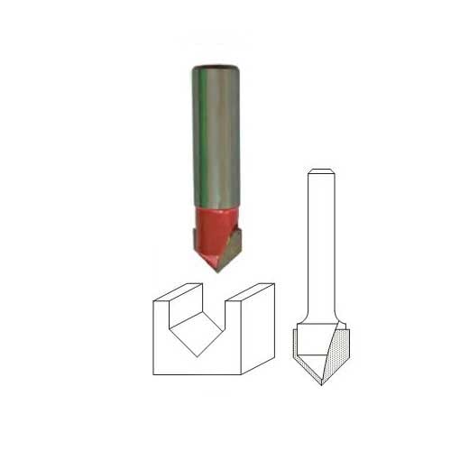 12 mm AHŞAP FREZE BIÇAĞI 9/16*12 KOMPOZİT BIÇAK V KANAL AHŞAP FREZE UCU