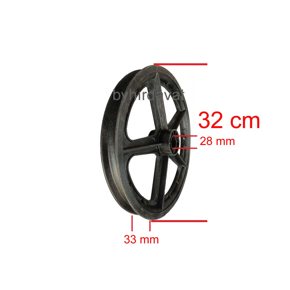 16 Jant Plastik ÇOCUK ARABASI JANTI 16 İnç 32 cm AKÜLÜ GENEL KULLANIM 16*2.125 - 54-305