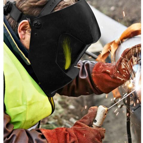 BAYMAX MAX-WELD BX-5010 Solo COLORMATİK KAYNAK MASKESİ KAYNAKÇI BAŞ MASKE