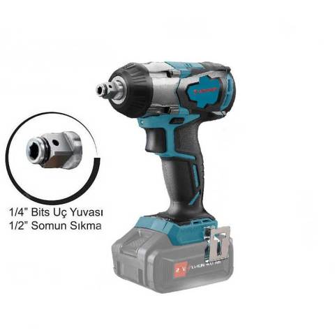 CATPOWER 4126 SOMUN SIKMA SÖKME ve TORKLU VİDALAMA 1/2\'\' BRUSHLESS KÖMÜRSÜZ MOTOR SOLO Aile Grubu
