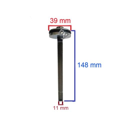 39 mm 100-50 PİSTON Akdeniz Kırmızı Kafa 100/50 HAVALI ÇİVİ TABANCASI PİSTONU ÇEKİÇ