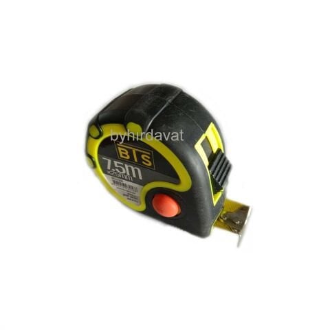 BTS 7.5*25 mm ŞERİT METRE 7.5 mt 7.5X25 Korumalı Metre 12360