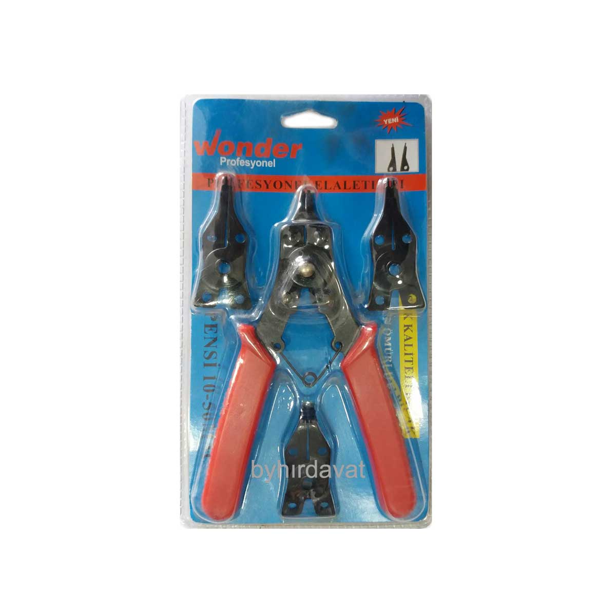 WONDER 150 mm SEGMAN PENSESİ 4 Başlı SEKMAN PENSE