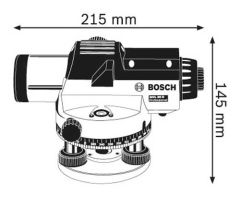 BOSCH GOL 20D OPTİK NİVELMAN NİVO SET