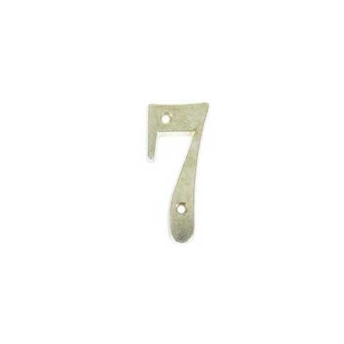 KAPI NUMARASI 7 No ZAMAK SATEN 5 cm