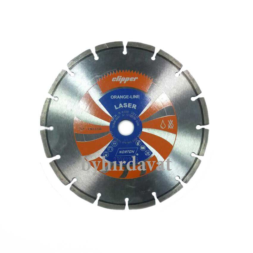 NORTON CLİPPER 230 ORANGE-LINE LASER ELMAS BETON TESTERE