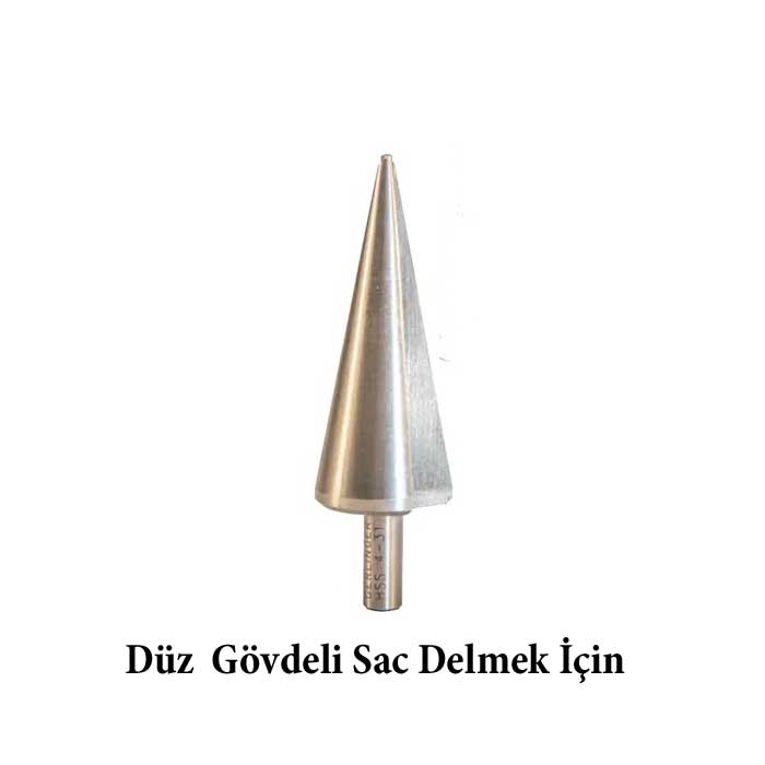 GERLINGER 6-20 mm KADEMELİ HSS DÜZ GÖVDELİ SAC DELME MATKAP UCU