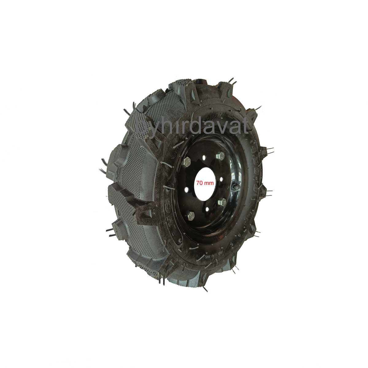 8 Jant 4.00-8 JANTLI Havalı TEKER 68 mm ÇAPA MAKİNASI-REMORK-TARIM BASİT ÜRÜN
