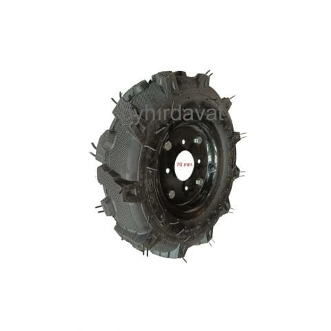 8 Jant 4.00-8 JANTLI Havalı TEKER 68 mm ÇAPA MAKİNASI-REMORK-TARIM BASİT ÜRÜN