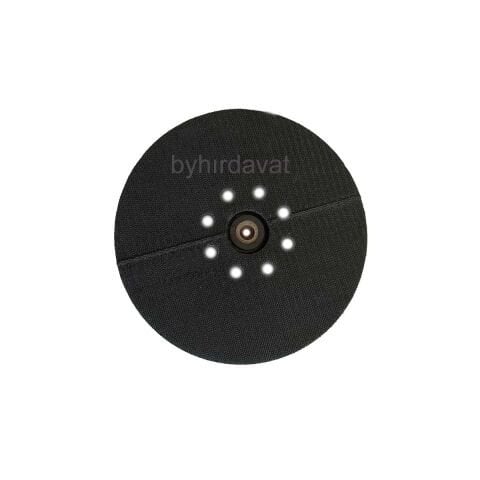 225 mm CIRT TABANI Geçmeli 8 Delikli 11-12 mm R7235 EUROMAX TAVAN DUVAR ALÇI ZIMPARA MAKİNASI ALT PEDİ